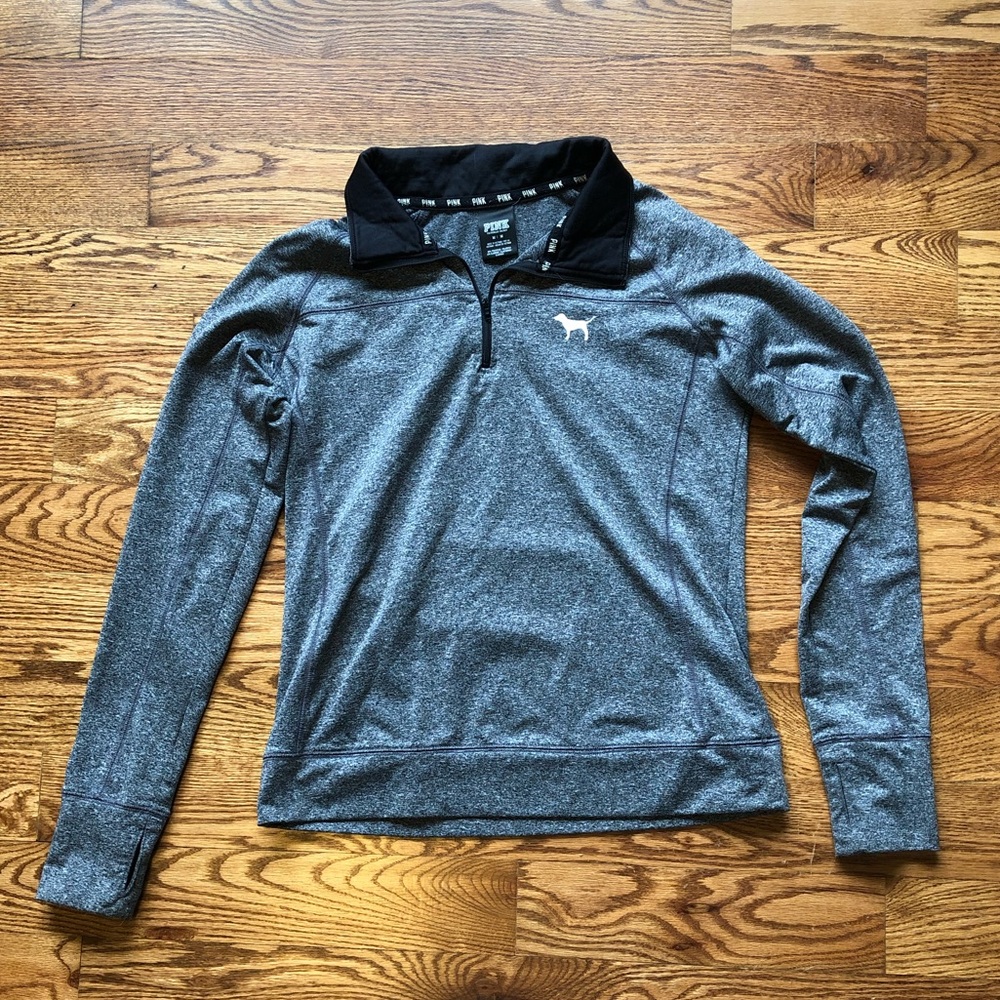 PINK Victoria’s Secret 3/4 zip sweater